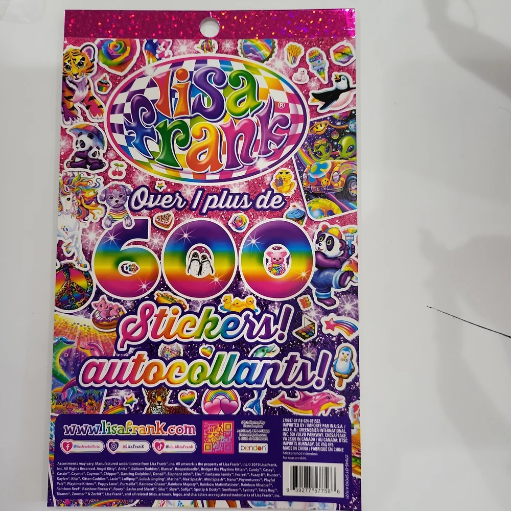 Lisa Frank Sticker Book - Picture 2 of 4